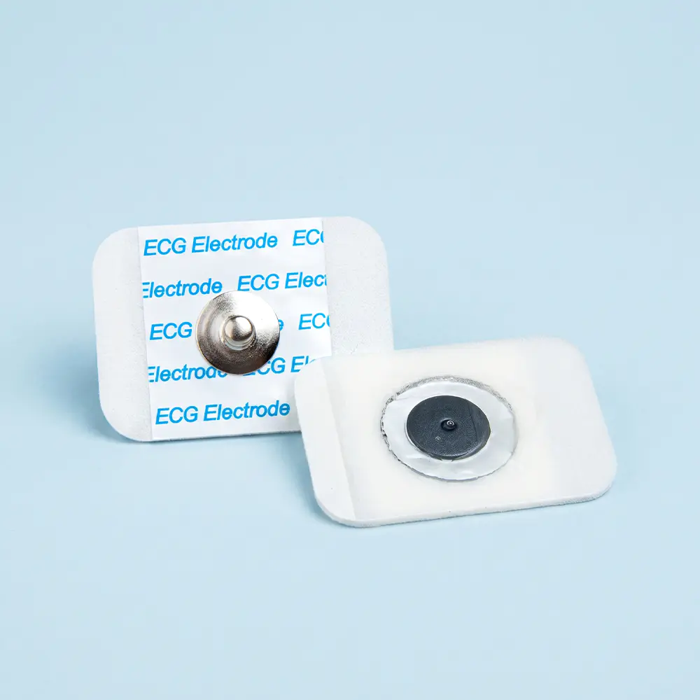 الکترود ECG فوم یکبار مصرف 25*35 میلی متر برای مانیتورینگ ECG بزرگسالان